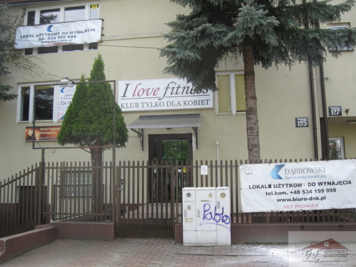 Commercial facility for rent with the area of 173 m2