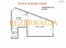 Mieszkanie na sprzedaż o pow. 32 m2