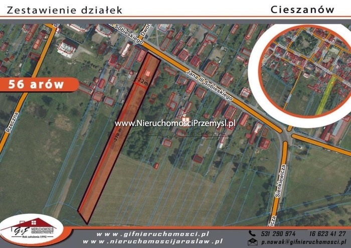 Land for sale with the area of 5600 m2