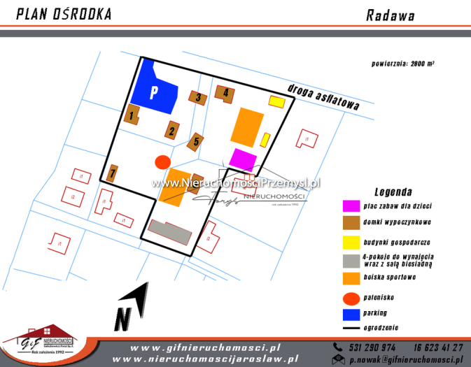 Commercial facility for sale with the area of 2800 m2