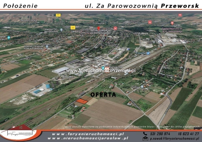 Land for sale with the area of 1453 m2